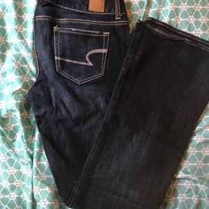 American eagle artist flare jeans